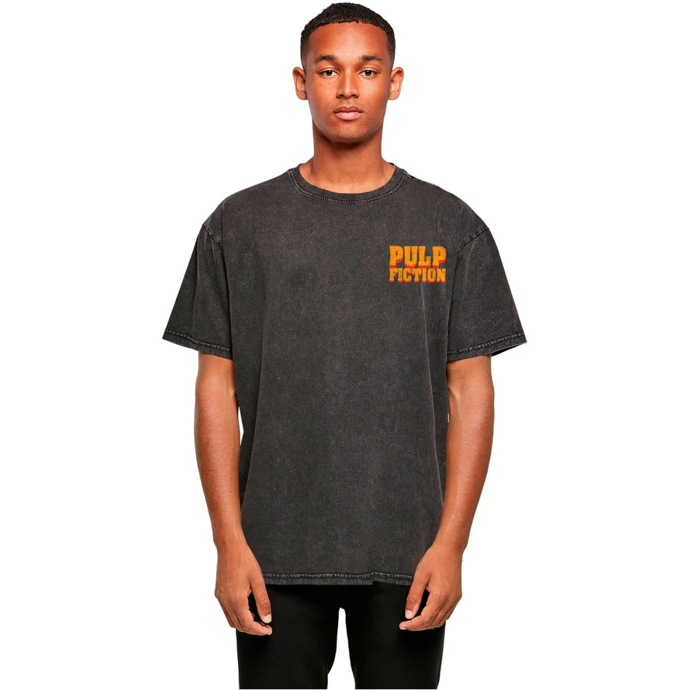 Merchcode Pulp Fiction - Stills Oversize Herren TShirt - Schwarz